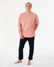 Load image into Gallery viewer, Rip Curl Men&#39;s Original Surfers Crew Sweatshirt (Dusty Rose)
