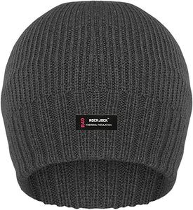 Rockjock R40 Thermal Insulated Beanie Hat (Grey)