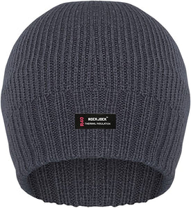 Rockjock Unisex R40 Thermal Insulated Beanie Hat (Navy)