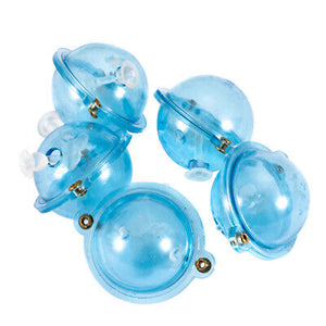 Gowen & Bradshaw Round Bubble Float with Eyelets (No.3)(Per 1 Float)(Clear)