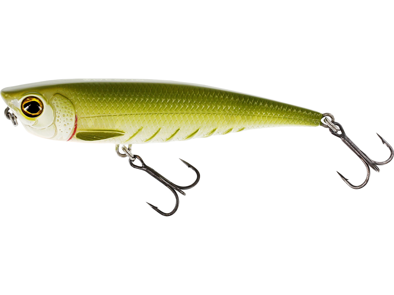 Westin Spot-On Top Walker 10cm 15g Floating Lure ( Colour Green Minnow)