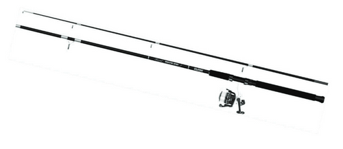 DAM Vibe 6ft/1.8m 2 Section Spinning Rod + Reel + Line Combo (5