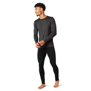 Smartwool Men's Classic All-Season Merino 150 Long Sleeve Base Layer Top (Iron Heather)