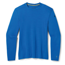 Load image into Gallery viewer, Smartwool Men&#39;s Classic Thermal Merino 250 Base Layer Crew Top (Laguna Blue Heather)
