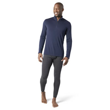 Load image into Gallery viewer, Smartwool Men&#39;s Classic Thermal Merino 250 1/4 Zip Base Layer Top (Deep Navy)
