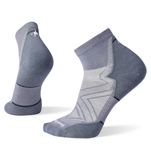 Smartwool Men's Run Targeted Cushion Merino Blend Ankle Socks (Graphite)