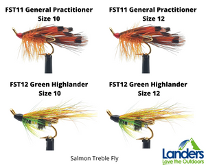 Silverbrook Salmon Fly Treble (1 Fly)