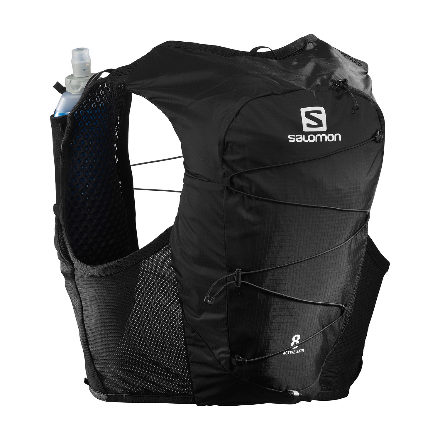 Salomon Active Skin 8 Running Backpack Black Landers Outdoor