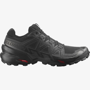 Salomon Men's Speedcross 6 Trail Running Shoes (Black/Phantom)