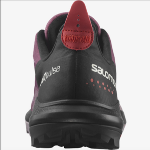 Salomon Women's Outpulse Gore-Tex Trail Shoes (Tulipwood/Black/Poppy Red)