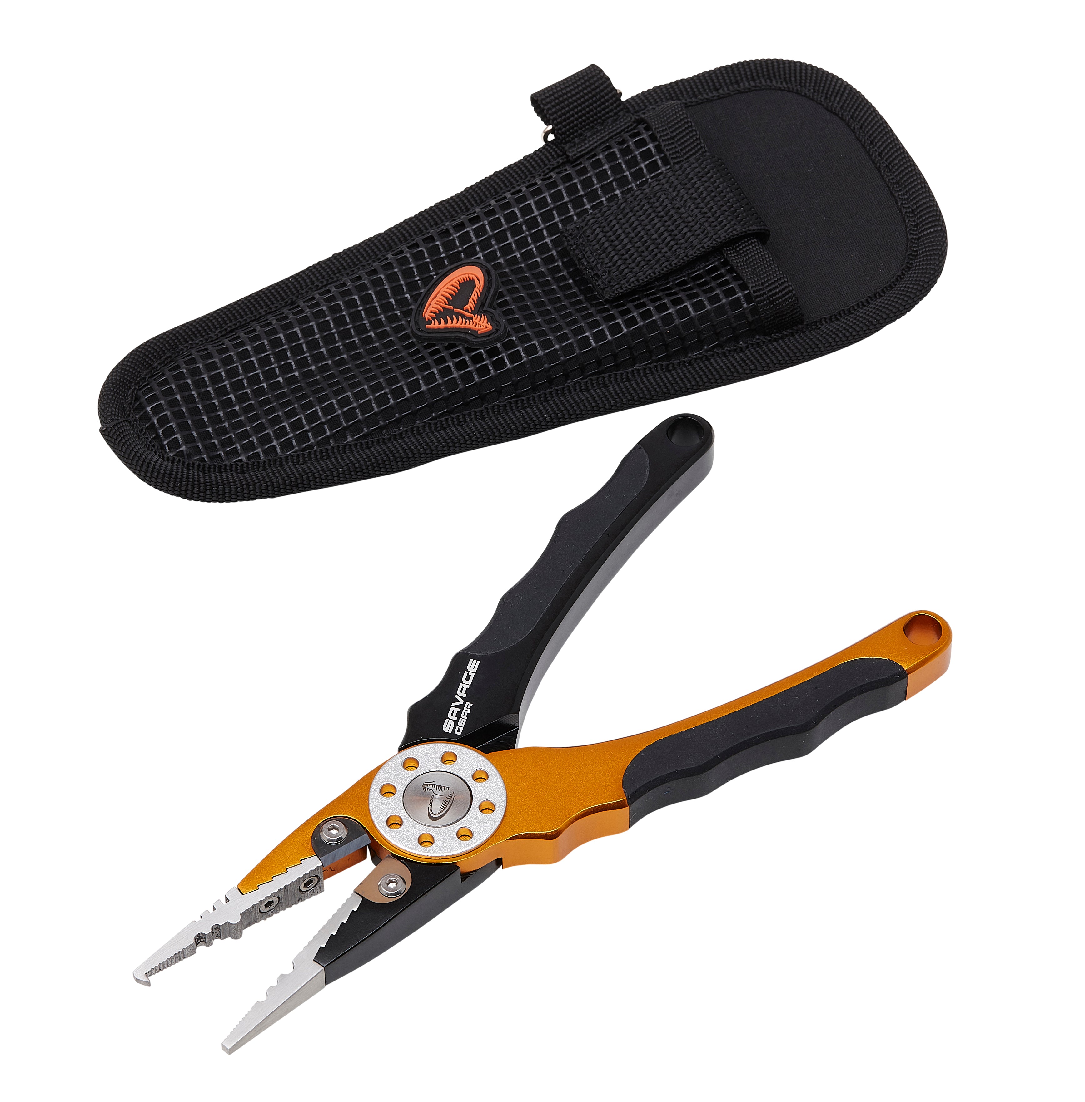 Savage Gear Aluminum Pro Lure Pliers Size Medium (Including pouch)