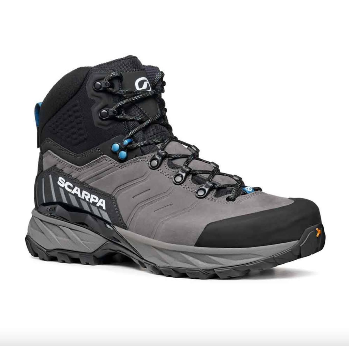 Scarpa Men s Rush Trek Pro Gore Tex Hillwalking Boots Smoke Lake Blue Landers Outdoor World Ireland s Adventure Outdoor Store