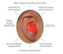 Load image into Gallery viewer, Macks Kids Silicone Ear Plugs (6 Pairs)
