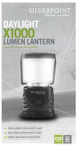 Silverpoint Daylight X1000-Lumen Lantern (Battery)