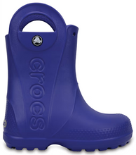 Load image into Gallery viewer, Crocs Kids Handle It Rain Wellies (Cerulean Blue)
