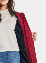 Load image into Gallery viewer, Didriksons Women&#39;s Ilma Waterproof Parka (Ruby Red)
