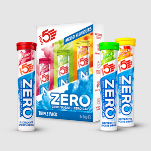High 5 Zero Electrolyte Drink (TRIPLE PACK - 20 tablets x3)(Berry/Citrus/Tropical)
