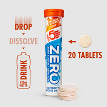 Load image into Gallery viewer, High 5 Zero Electrolyte Drink (20 tablets)(Cherry &amp; Orange)
