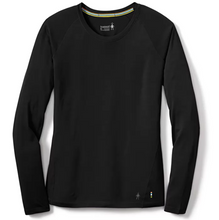 Load image into Gallery viewer, Women&#39;s Classic All-Season Merino 150 Long Sleeve Base Layer Crew Top (Black)
