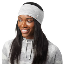 Load image into Gallery viewer, Smartwool Thermal Merino 250 Pattern Reversible Headband (Light Grey Mountainscape)
