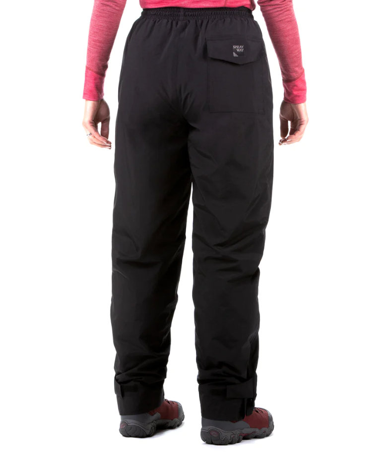 Sprayway Women's Atlanta 2L Waterproof Over-Trousers (Black)