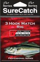 Load image into Gallery viewer, Sure Catch 3 Hook Match Rig Hook Size 6
