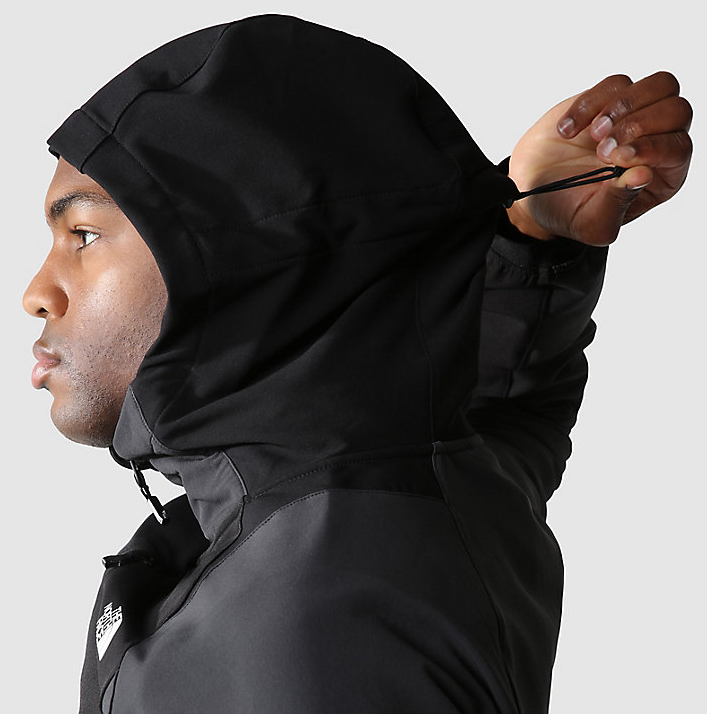 North face softshell grey on sale