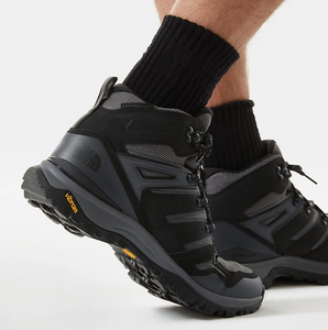 The North Face Men's Hedgehog Futurelight Waterproof Mid Trail Boots (Black/Zinc Grey)
