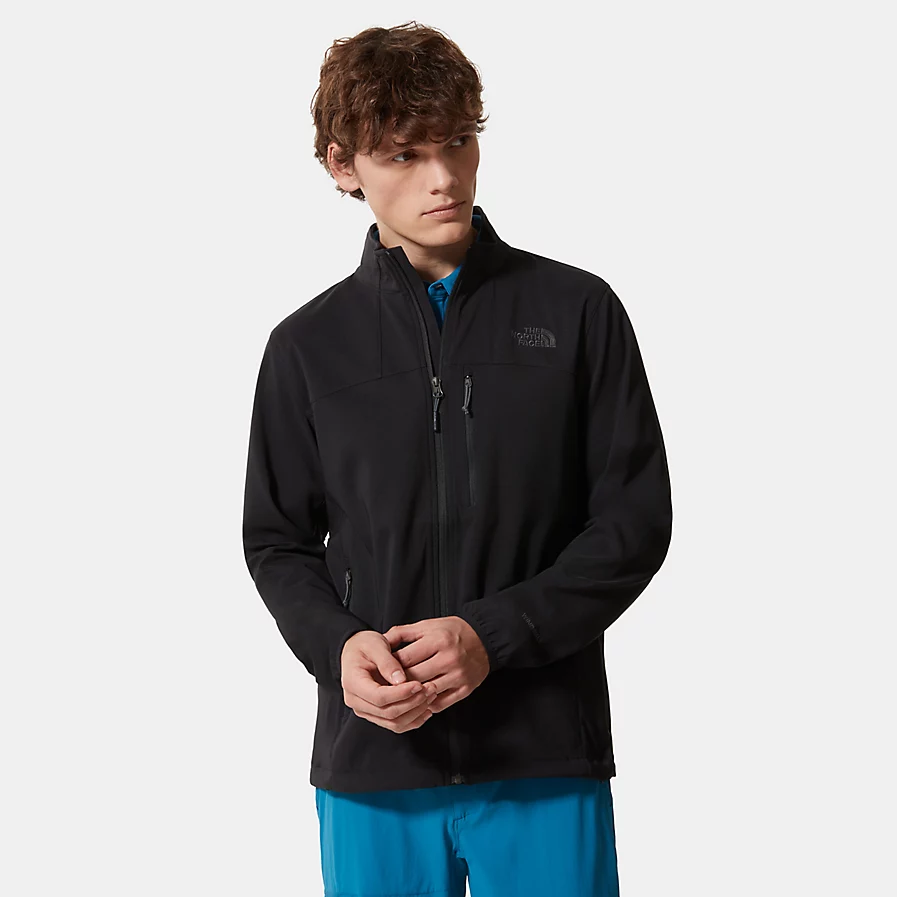 The North Face Men s Nimble Softshell Jacket Black Landers