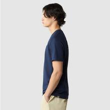 Load image into Gallery viewer, The North Face Men&#39;s Short Sleeve North Faces Tee (Summit Navy/Purple Cactus Flower)
