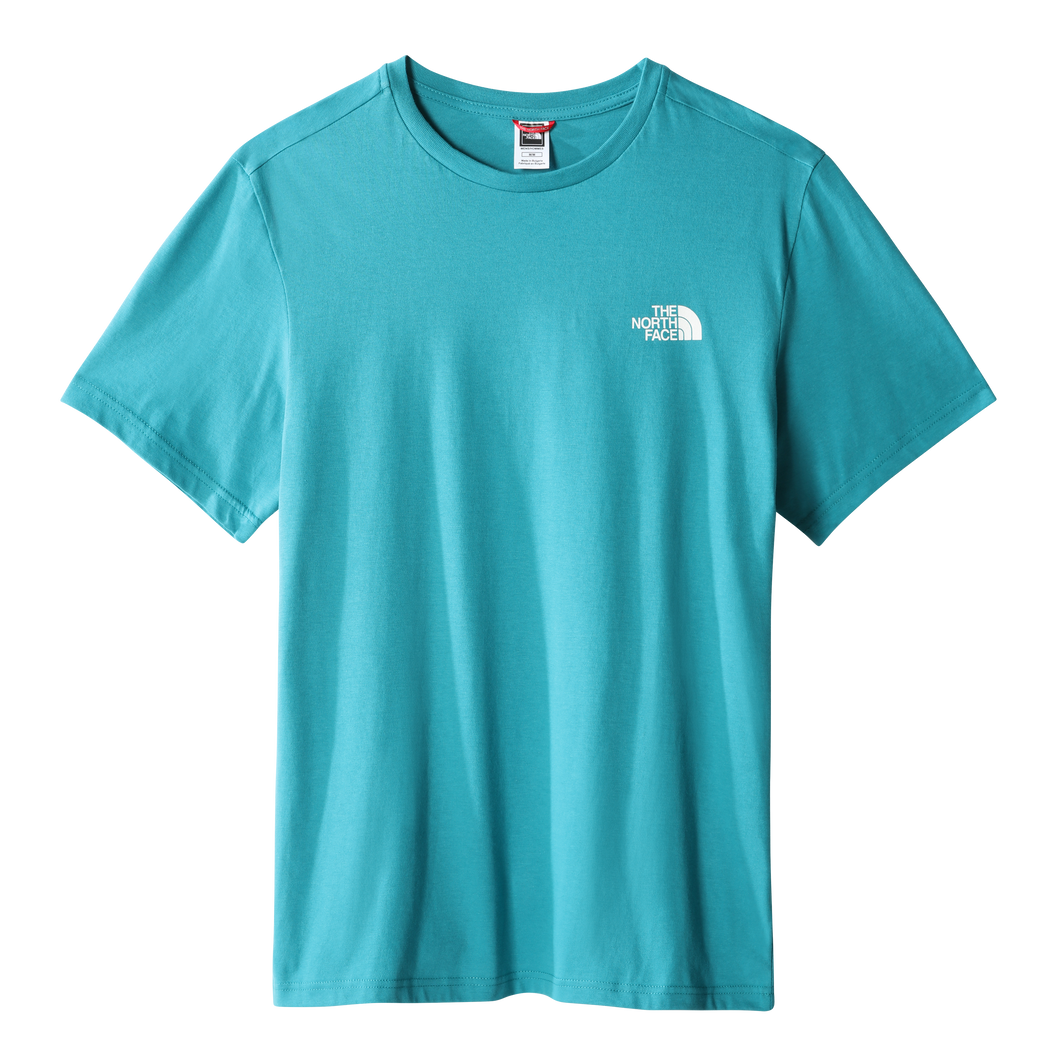 The North Face Men's Short Sleeve Simple Dome Tee (Harbor Blue)