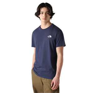 The North Face Men s Short Sleeve Simple Dome Tee Summit Navy