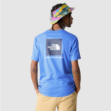 Load image into Gallery viewer, The North Face Men&#39;s Short Sleeve Red Box Tee (Super Sonic Blue)
