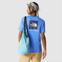 Load image into Gallery viewer, The North Face Men&#39;s Short Sleeve Red Box Tee (Super Sonic Blue)
