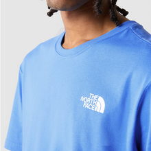 Load image into Gallery viewer, The North Face Men&#39;s Short Sleeve Red Box Tee (Super Sonic Blue)
