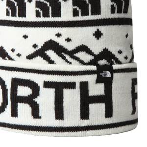 The North Face Ski Tuke Hat (Gardenia White/Black)
