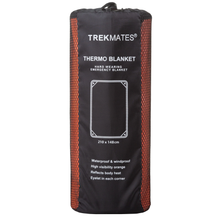 Load image into Gallery viewer, Trekmates Thermo Emergency Blanket (Orange/Silver)
