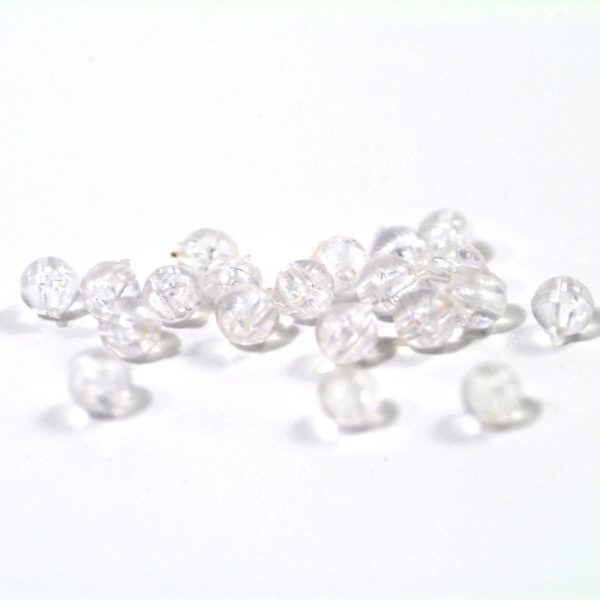Tronixpro Round Beads Clear Size 2mm (200 Pack)