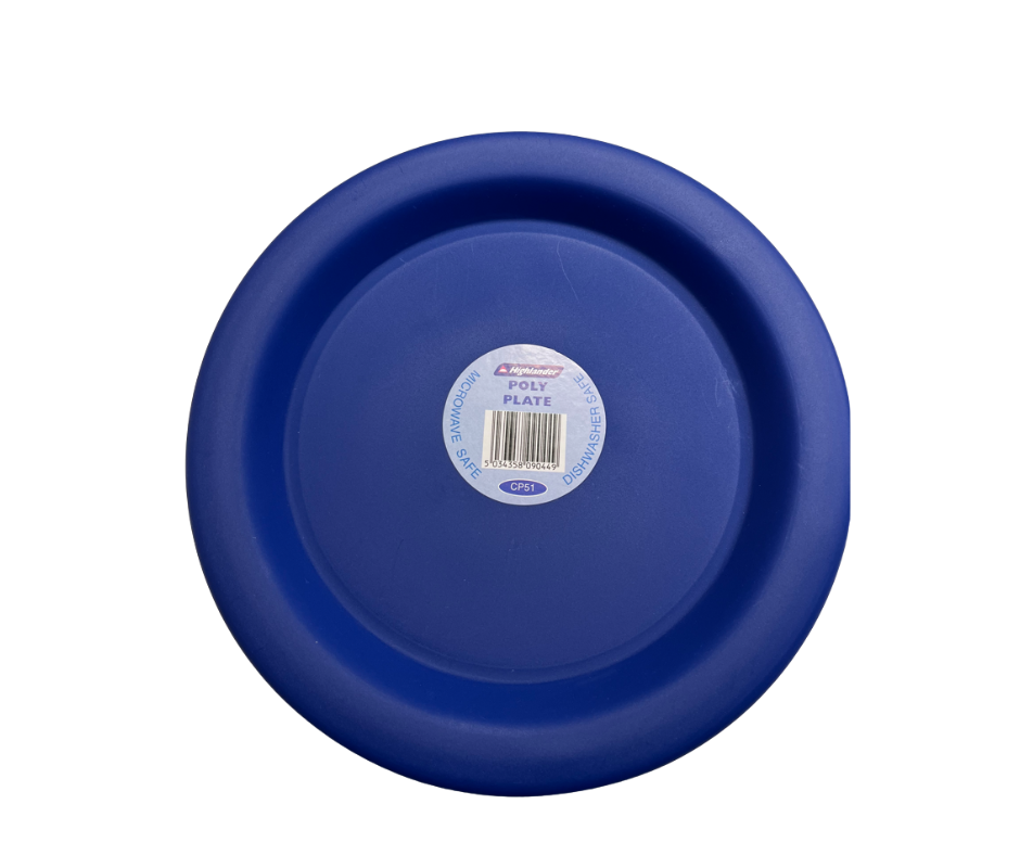 Highlander Plastic Lightweight Plate (Blue)