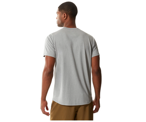 The North Face Men's Reaxion Amp Short Sleeve Technical Tee (Mid Grey Heather)