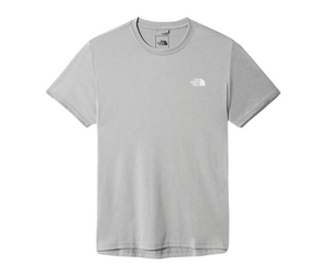 The North Face Men's Reaxion Amp Short Sleeve Technical Tee (Mid Grey Heather)