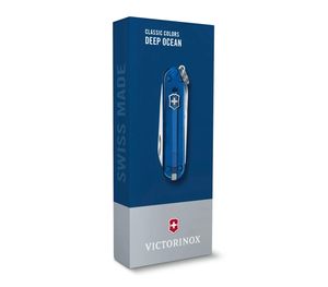 Victorinox Swiss Army Knife Classic Colours Collection (Transparent Deep Ocean)