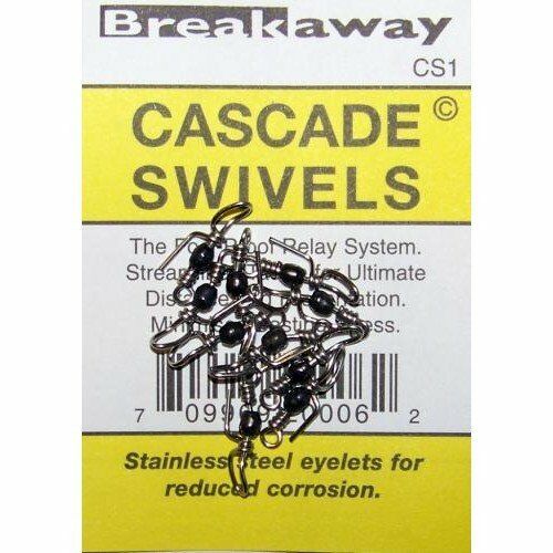 Breakaway Cascade Swivels (10 Pack)