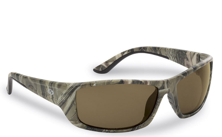 Flying Fisherman Buchanan Sunglasses (Camo Frame/Amber Lens)