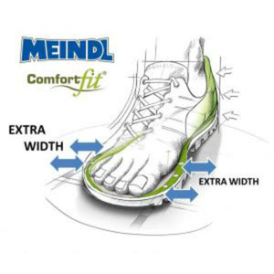 Meindl Men's Rapide Gore-Tex Trail Shoes - WIDE FIT (Dark Brown)