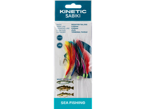 Kinetic Sabiki Rooster Tail Rig (#2/0)(Multi Colour)(5 Pack) – Landers  Outdoor World - Ireland's Adventure & Outdoor Store
