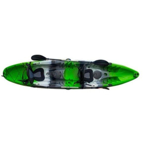 12ft Tandem Kayak Package (2+1)(Green/Black)