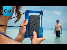 Load and play video in Gallery viewer, Lifeventure Hydroseal Waterproof Phone Case (IPX7)(Blue)
