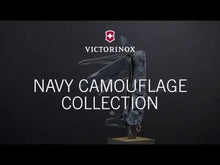 Load and play video in Gallery viewer, Victorinox Swiss Army Knife: Skipper Navy Camo (18 Tools)
