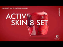 Load and play video in Gallery viewer, Salomon Active Skin 8 Running Backpack (Black)
